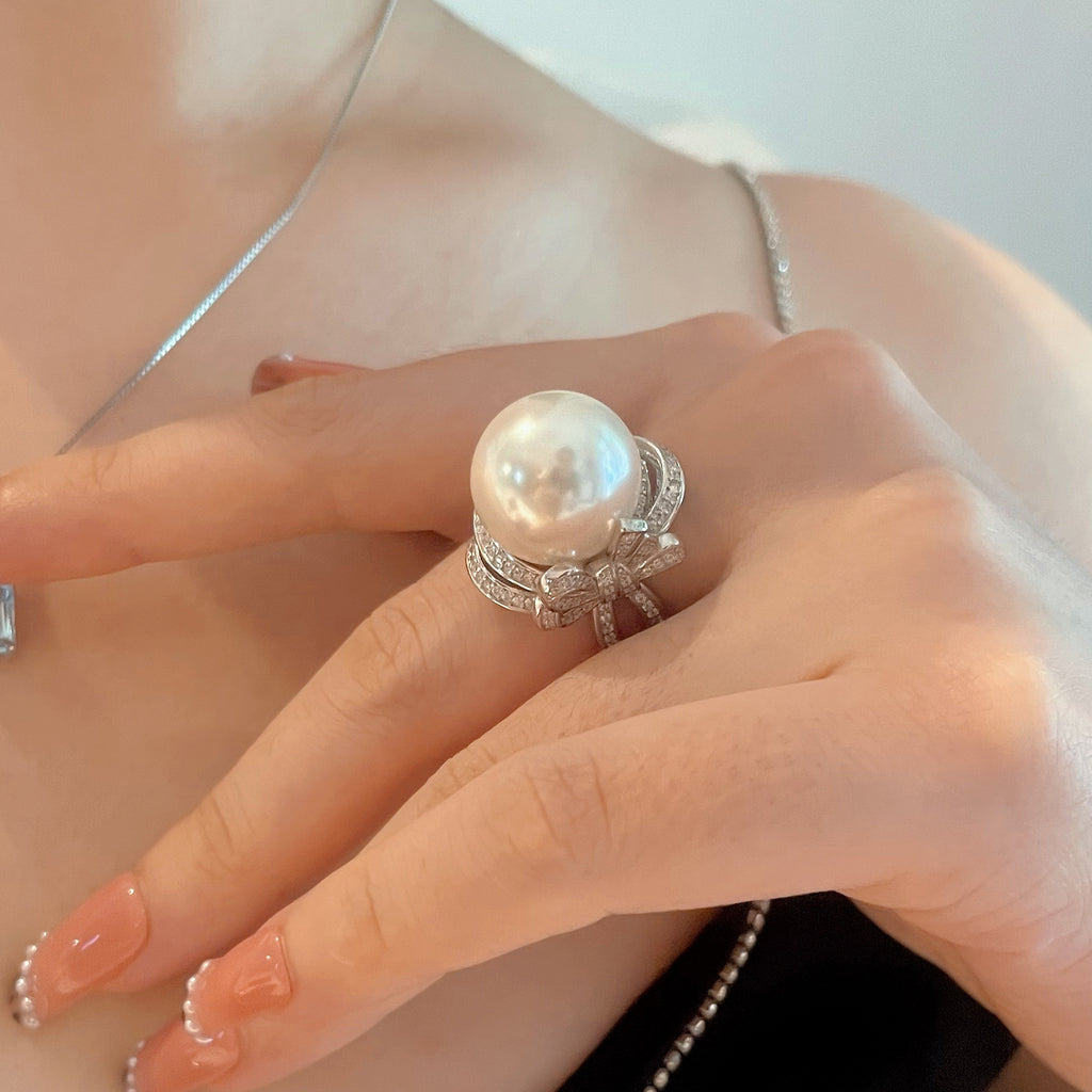 Perle Précieuse – Bague Nacre