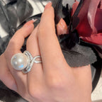 Perle Précieuse – Bague Nacre