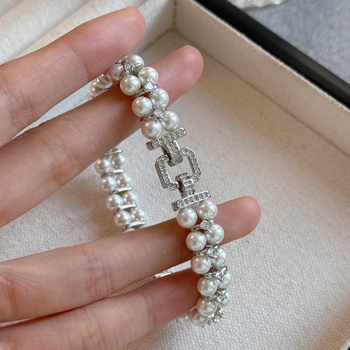Bracelet multirangs perles - Mirage Bijoux