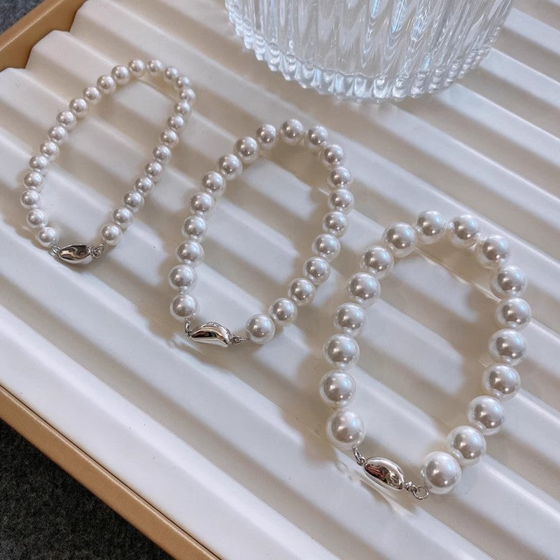 Bracelet perles naturelles fermoir S925 - Mirage Bijoux