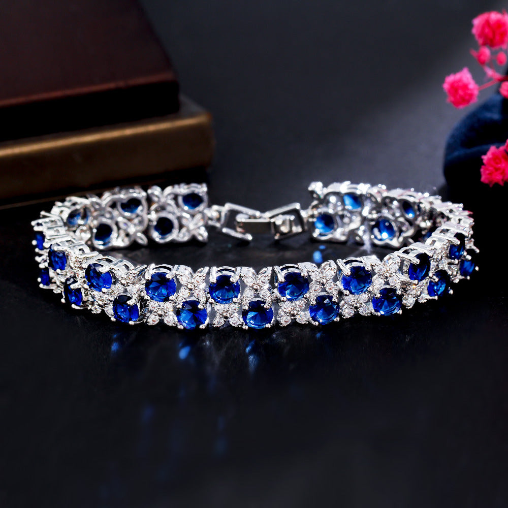 Bracelet Rivière d’Éclat en zircon