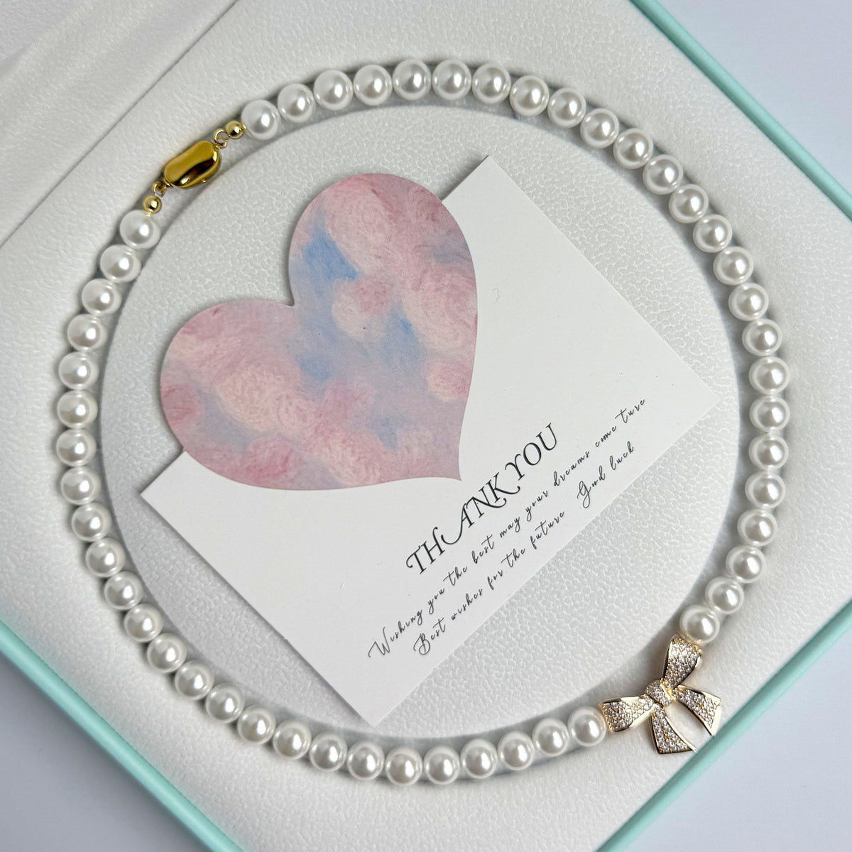 Collier perles fermoir doré - Mirage Bijoux