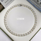 Collier perles naturelles fermoir argent S925 - Mirage Bijoux