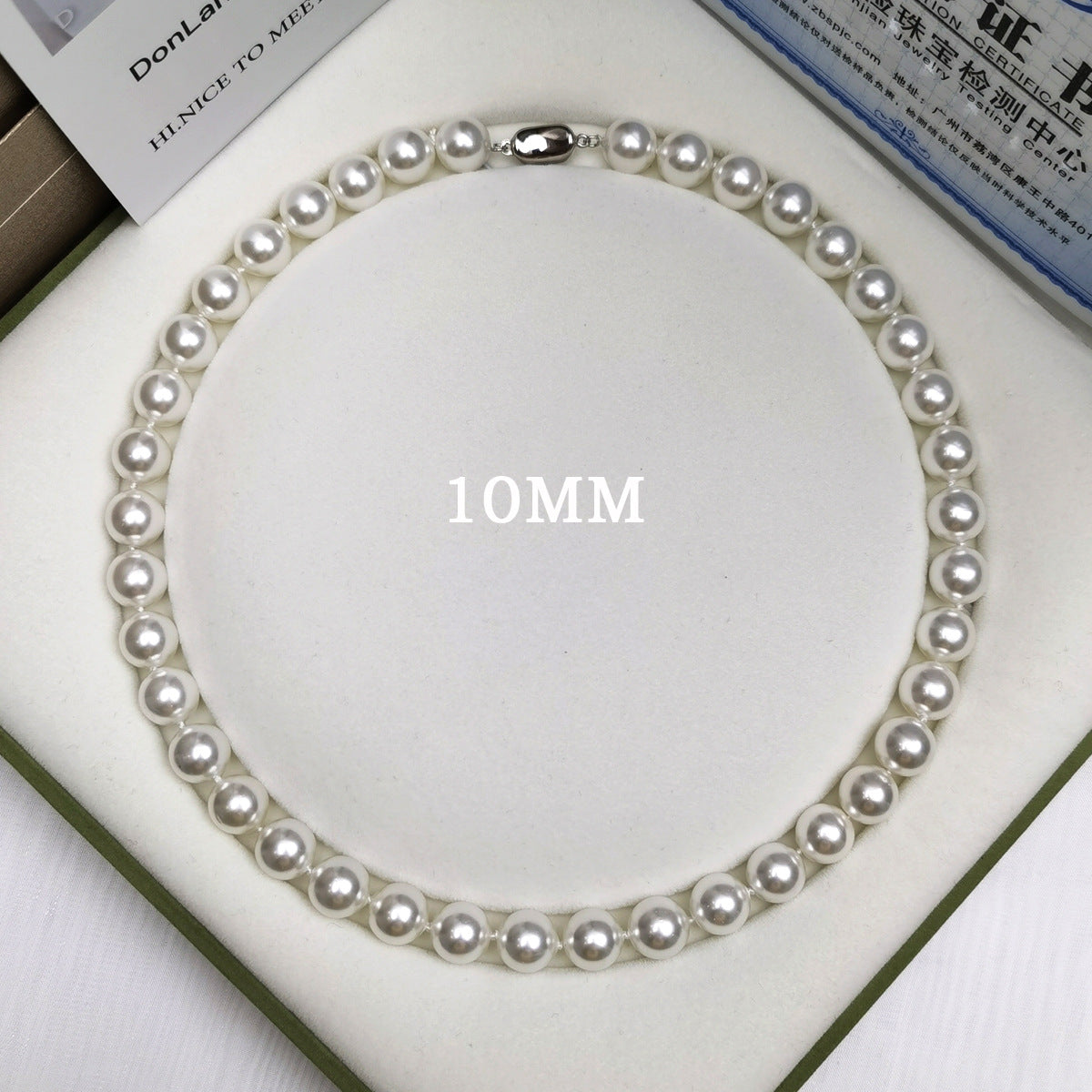 Collier perles naturelles fermoir argent S925 - Mirage Bijoux