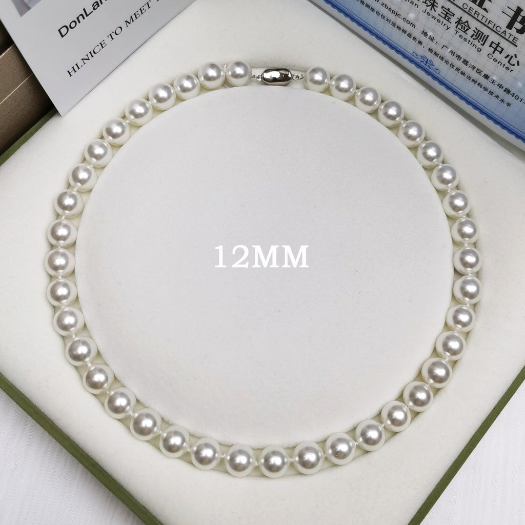 Collier perles naturelles fermoir argent S925 - Mirage Bijoux