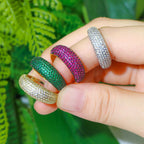 Bague "Vol chromatique"
