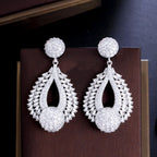 Boucles d'oreilles "Aube d'argent"