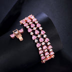 Bracelet "Cœur Scintillant"