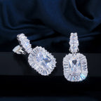 Boucles d'oreilles : "Grace Blanche"